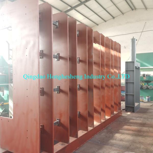 Q235 Material Plates Tyre Tread Vulcanizing Press Frame Type