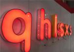 Channel Letters Polished Aluminum Strips , Aluminum Metal Strips Color Painted