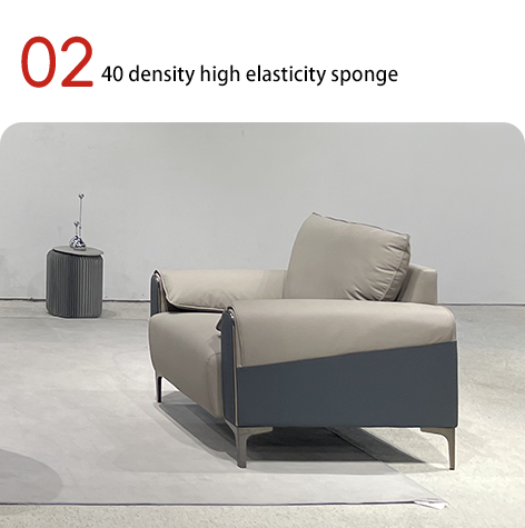 Modern luxury design office sofa set leather coffee table business reception company owner negotiation hotel lobby store lounge area