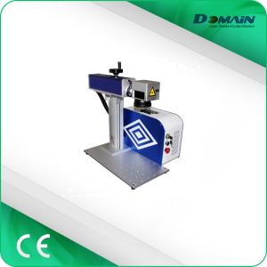 Wholesale High Speed Laser Logo Printing Machine , Fiber Laser Metal Engraving Marking Machine from china suppliers