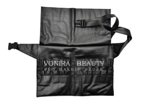 Wholesale Pro Makeup Apron Waist Bag Artist Belt Strap Holder Toolbelt Black from china suppliers