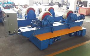 China Pipe Welding Rollers，Bolt Adjustment Movable , 20 T Capacity Pipe Supports Stands on sale