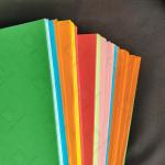 High Quality Multi Colors Paper Sheet School Students Paper