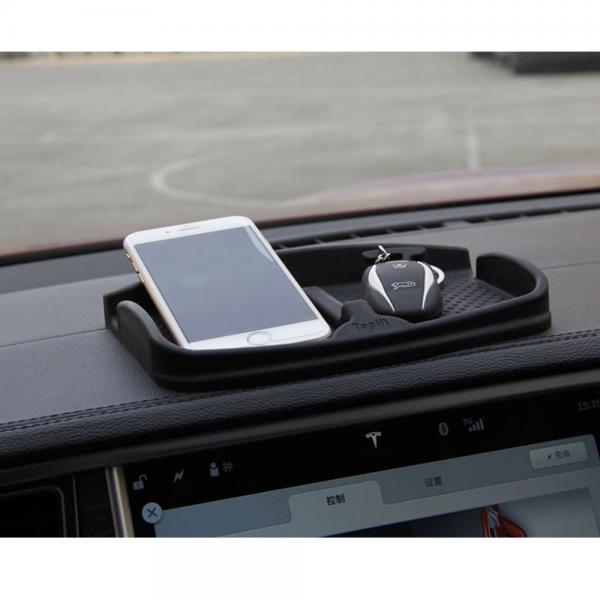 High Quality Car Air Vent Mount, Storage Box Pocket Pouch, Dash Vent Cell Phone Holder, storage box for Car (Black)