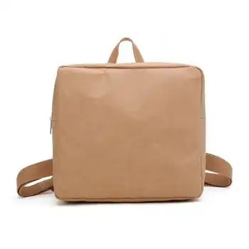 Washable Kraft Paper Laptop Briefcase Bag Eco Biodegradable Reusable Custom