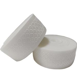 Wholesale White Woven Jacquard Webbing Roll 4.5cm Wide Poly Cotton Webbing from china suppliers