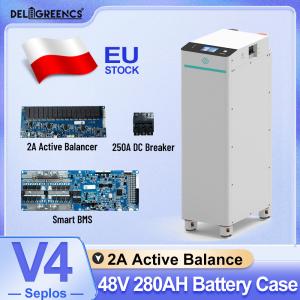 Wholesale Wholesale EU Stock DIY Battery Case SEPLOS V4 With 250A UL Certified DC Breaker Free Shipping from china suppliers