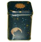 Customized Logo Square Tea Box , Metal Square Tin Containers Recyclable