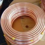 Refrigeration 1000mm Copper Pipe Tube Coil 3/8 1/4 Inch Air Conditioner Copper