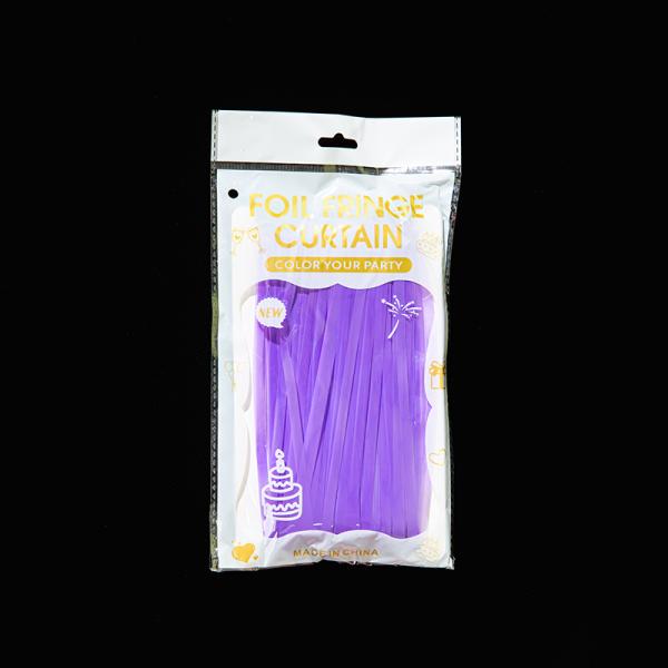 Fluorescent Neon Fringe Curtain Festive Tinsel Curtain Eco Friendly