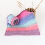 Colorful Wool Acrylic Cotton Blended Hand Knitting Yarn For Crochet