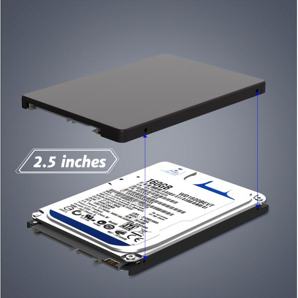 M.2 Key B to 2.5 SATA Enclosure Adapter for NGFF SSDs