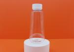 Transparent Plastic Cosmetic Bottles Skin Fresher With White Cap 200ml 350ml