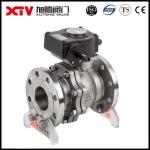 Stainless Steel High Platform Flanged Floating Ball Valve 600LB for Chemical
