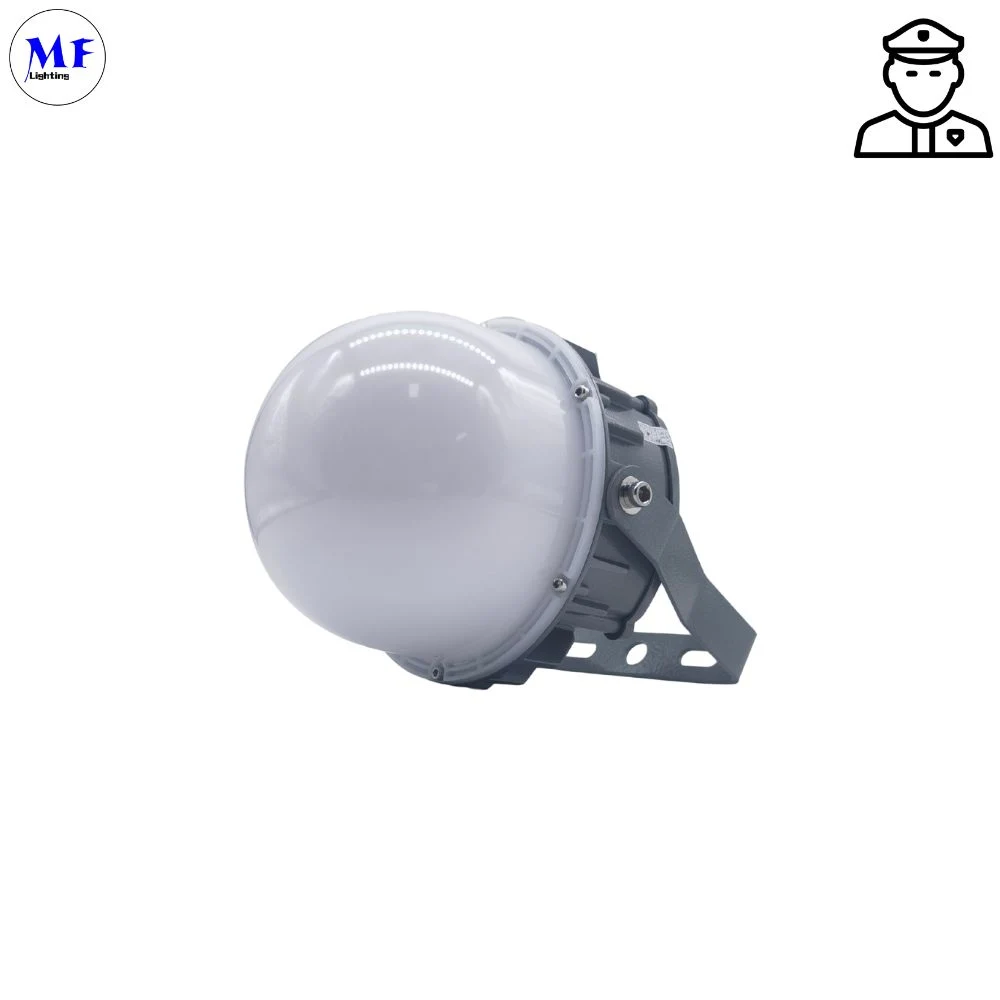 LED Explosion Proof Light Atex Certified High Bay Area Hanging Wall Mounted Zone 1 Zone 2 LNG Gas Station Oil Industry