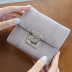 The new Ms. wallet short paragraph Korean fashion simple catch Purses