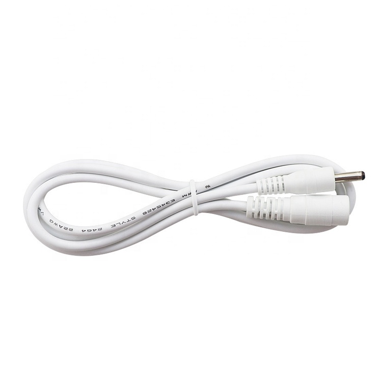 Male to Female 3.5 1.35mm DC Power Extension Cable for CCTV Camera Power Bank