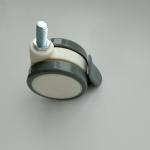 4 Inches Overall Height Heavy Duty Rubber Wheels With Ball Bearing