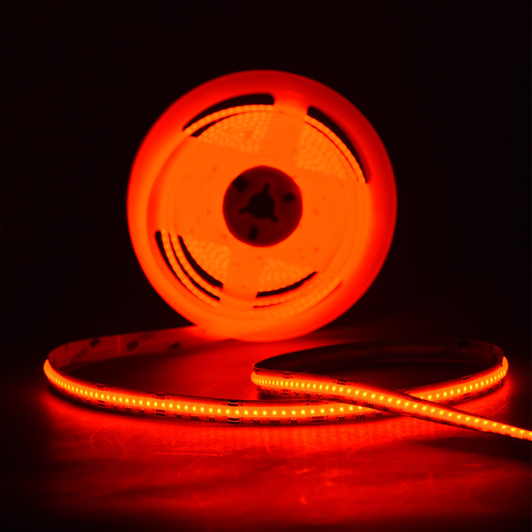 COB RGB LED Strip 12V 810LEDs/M Soft Flexible COB RGB Tape For Lighting Project