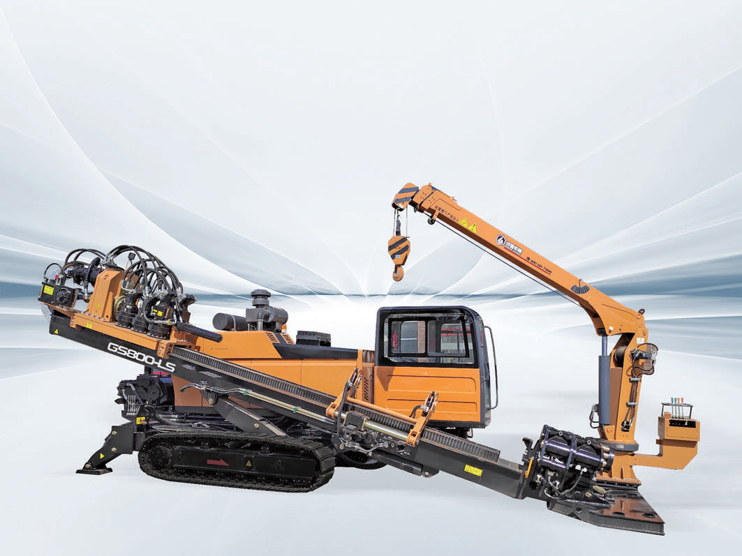 GS800-LS horizontal directional drilling machine, 80ton horizontal directional drilling machine, 80ton hdd machine, 80ton hdd rig, goodeng hdd machine