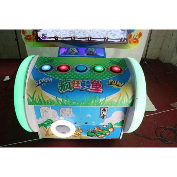 Video Arcade Ticket Redemption Machine Crazy Crocodile Kids Gun Shooting Game