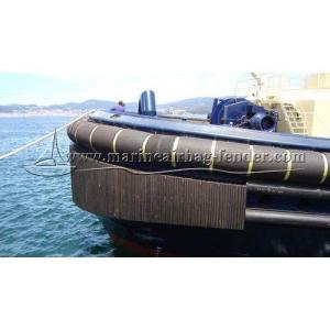 Wholesale Weather Resistant Marine Rubber Fender / Tugboat Fender With Stainless Steel Accessories from china suppliers
