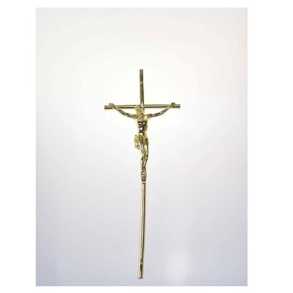Jesus Shape Coffin Ornaments Corss , Funeral Decoration Crucifix Customized