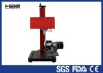 Desktop Rotary Pneumatic Dot Peen Marking Machine 100w For Steel Pipe