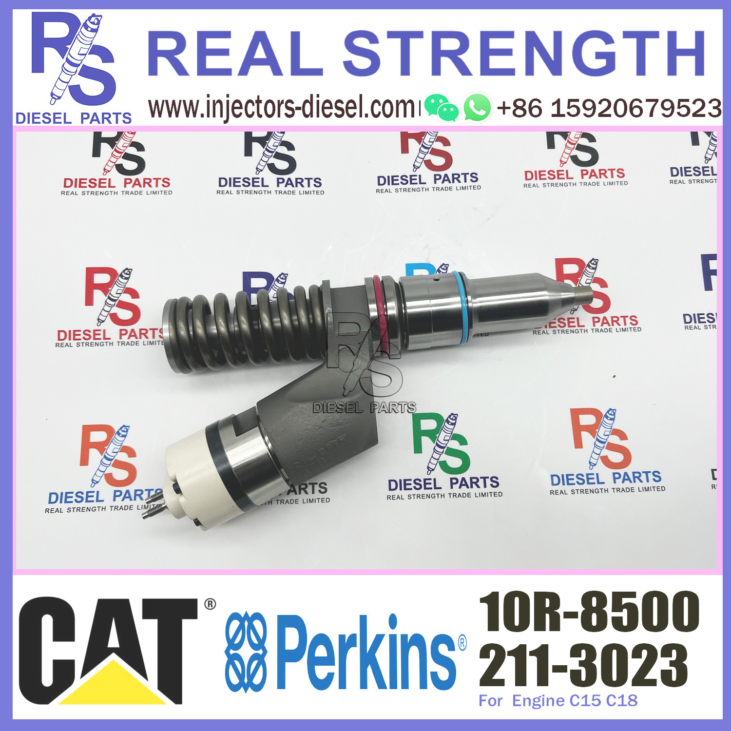 common rail injector 211-3023 10R-0957 10R-8500 10R-8501 for Caterpillar Engine C-15/C-16/3406E