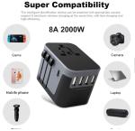 Electronic Gadgets USB Wall Charger 5600mA Travel Multi Charger Adapter