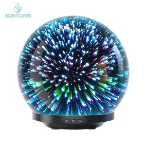 Wholesale BPA Free 200ml 12W 3D Glass Aroma Diffuser 25ML/H from china suppliers