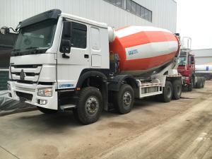 Wholesale 8×4 12m3 - 16m3 Concrete Mixer Truck Sinotruk Howo With External Force Resistance from china suppliers
