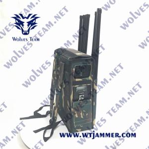Wholesale Military RF Backpack Signal Jammer GSM DCS PCS 3G 4G 90W from china suppliers