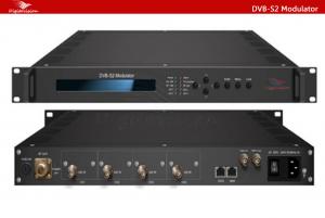 Wholesale asi/ip to dvbs2 modulator with pro-distrortion upconverter, Support qpsk,8psk and 16apsk 32 apsk from china suppliers