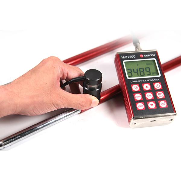 High Accuracy Probes Thickness Coating Gauge With Measuring Status Indicator