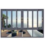 Aluminum Alloy Frame Material Customized Soundproof Tempering Glass Sliding