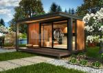 Single Bedroom Prefabricated Beach House , Small Contemporary Modular Homes