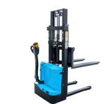 Lead Acid Full Electric Stacker battery pallet stacker Forklift Stand On High
