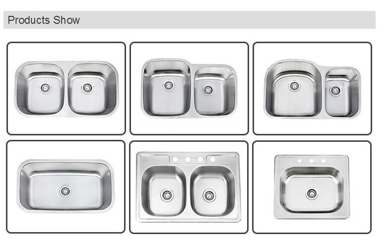 drop-in overmount topmount single bowl inox 304 handmade custom size 18 gauge sink