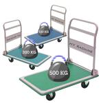 OEM Foldable Platform Truck 150kg Cold Rolled Steel 900*600mm