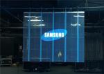 Energy Saving Large Outdoor Transparent LED Wall Giant Screen , Reduce The Wind