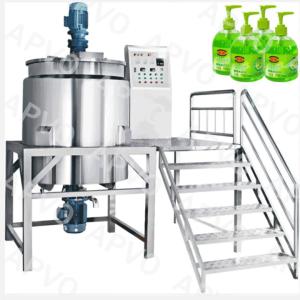 Wholesale 65RPM SUS304 Liquid Detergent Manufacturing Machine 500L Liquid Chemical Mixer from china suppliers