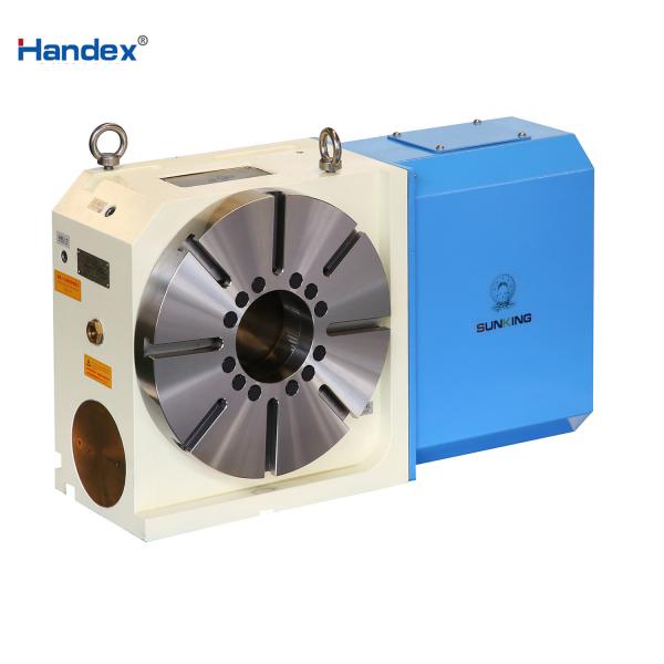 Kms120 Cnc 4th Axis Rotary Table Head for Mold Electronic Industry Manufacturing