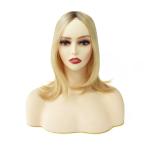 100% European Virgin Hair women Mono hair topper natural color double drawn full