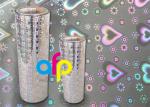 20 Mic PET Dry Holographic Film Roll , Clear Polyester Film With Rainbow Pattern