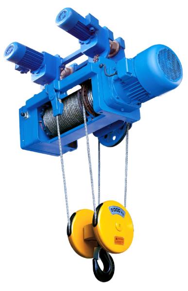 CD / MD Type Electric wire rope hoist 500/3000kg with remote control