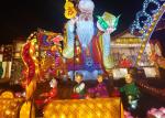 Real Proportion XianTao Elderly Handmade Lantern Display Birthday Festival