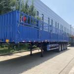 CIMC Three Axles Side Wall Trailer Stake Fence Cargo Semi Trailer Semi Truck