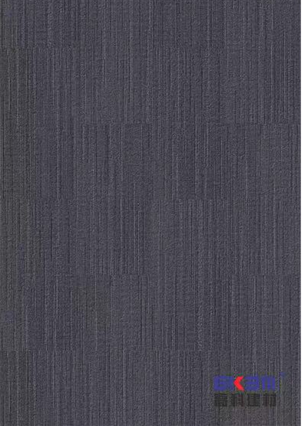 Dark Grey Carpet Vinyl Flooring Waterproof 4mm Click Stone Plastic Composite For Office Greenpy SY-C1012