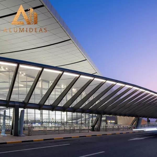 Custom Wholesale Aluminum Metal Sheet Wall Cladding For Building